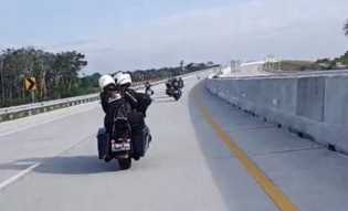 Rombongan Moge Lintasi Tol Pekanbaru-Bangkinang, Polisi Sebut Sudah Kantongi Izin