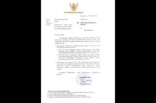 Diteken Gubri, Asmar Resmi Jabat Plt Bupati Kepulauan Meranti