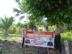 Gelorakan Anti Golput, Polsek LBJ Gelar Penyuluhan