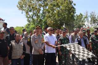 Polres Rohil Kawal Pendistribusian Logistik Pemilu ke 6 Kecamatan