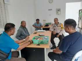 Kapolsek Perhentian Raja Kembali Imbau Warga Cegah Hoax Jelang Pemilu