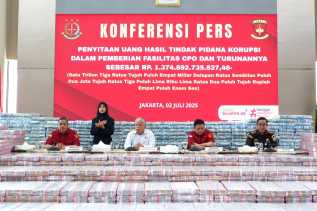 Kejagung Kembali Sita Uang Rp1,3 Triliun dari 6 Korporasi Terkait Korupsi Ekspor CPO