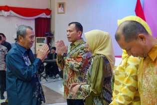 Gubri dan Wagub Riau Hadiri Acara Pisah Sambut Danrem 031/Wira Bima