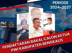 Panpel Konferkab Buka Pendaftaran Bacalon Ketua PWI Bengkalis, Ini Syaratnya