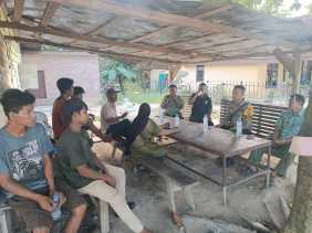 Kapolsek Mandau Gandeng Ninik Mamak untuk Sukseskan Pilkada Damai 2024