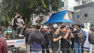 Tuntut Kejelasan Beasiswa, AMPIBI Bengkalis Gelar Aksi di Kantor Bupati