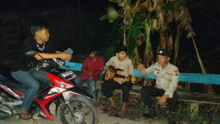 Polsek Enok Melibatkan Tokoh Pemuda dalam Sosialisasi dan Imbauan Sukseskan Pemilu 2024