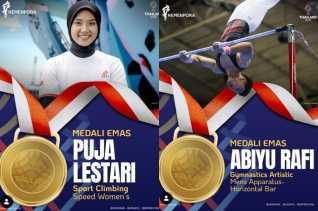 Membanggakan, Dua Atlet Riau Sumbang Emas untuk Indonesia di SEA Games Thailand 2025