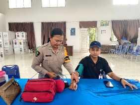 Kapolres Siak: Cek Kesehatan untuk Petugas KPPS Usai Pemungutan dan Penghitungan Suara