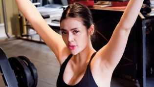 Potret Sylvia Genpati Angkat Beban Bikin Gagal Fokus!