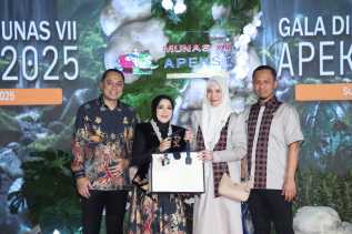 Wali Kota Pekanbaru Agung Nugroho Hadiri Gala Dinner Munas VII Apeksi 2025 di Surabaya