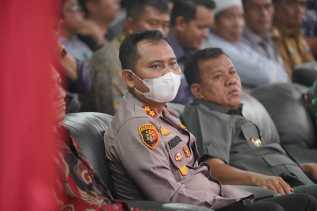 AKBP Panguncap Hadiri Peresmian Stasiun Pengisian Kendaraan Listrik Umum Pertama di Kuansing