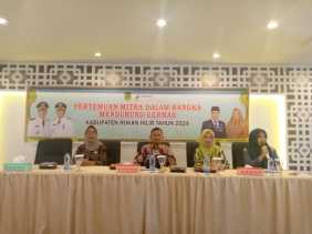 Dinas Kesehatan Rohil Gelar Pertemuan Koordinasi Mendukung GERMAS