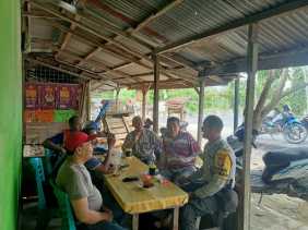 Polsek Bangko Pusako Gelar Cooling System Pilkada Damai di Wilayah Kecamatan Bangko Pusako