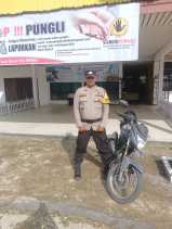 Polsek Tempuling Cooling System Pemilu Damai 2024 di Pasar Mingguan Sungai Salak