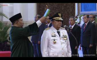 Pasca Dilantik Menjadi Gubernur Riau, Edy Natar Nasution Mohon Doa dan Dukungan