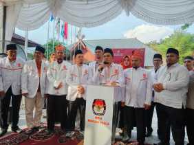 PKS Rohul Daftarkan Bacaleg, Sapran Nasution Siap Bertarung Didapil Satu