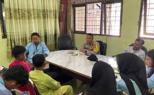 Polsek Bungaraya Gelar Sosialisasi untuk Antisipasi Gangguan Keamanan Jelang Pilkada