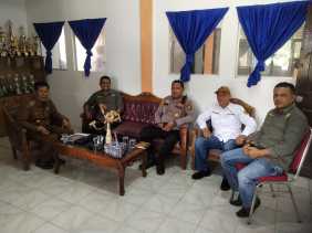 Kapolsek Gaung Ajak Forkopimcam Jaga Kamtibmas Menjelang Pemilu 2024