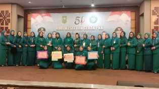 PKK Rohul Juara Umum pada HKG dan Jambore Kader PKK ke-51 Tingkat Provinsi Riau Tahun 2023