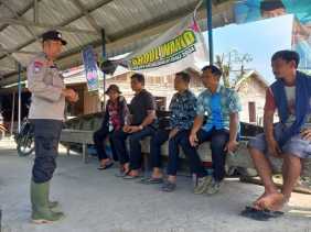 Polsek Batang Tuaka Pantau Ketertiban Selama Kampanye Pilkada Serentak 2024