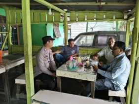 Polsek Logas Tanah Darat Gelar Cooling System untuk Pilkada 2024