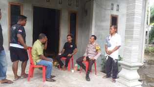 Desa Penebal Siap Sukseskan Pilkada 2024 dengan Mendukung Cooling System Polsek Bengkalis