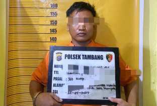 Pelaku Curanmor di Tambang Ditangkap di Hotel Sabrina Pekanbaru, Motor Hasil Curian Digadaikan