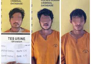 Bongkar Rumah Warga, 3 Maling Diringkus Polsek Bangko Pusako