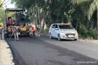 Pemprov Riau Gesa Perbaikan Jalan di Meranti dan Bengkalis