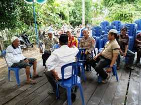 Jelang Pilkada 2024, Kanit Binmas Polsek Sungai Batang Gelar Patroli Dialogis untuk Jaga Ketertiban