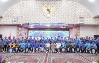 Bupati Rohil Membuka Pembekalan Adat untuk Calon Penghulu dan Menekankan Larangan Money Politik