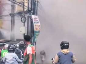 Kebakaran Ruko Terjadi Lagi di Jalan Nangka Pekanbaru