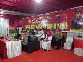 Kapolres Rokan Hilir Pimpin Vicon Monitoring Sitkamtibmas Jelang Tahun Baru 2025