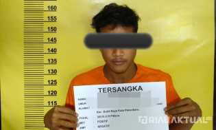 Curi Motor Jamaah Saat Sholat Subuh, Maling 4 TKP Diringkus Polsek Bukit Raya