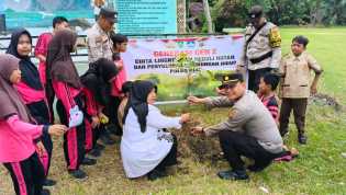 Green Policing, Kapolsek Rimba Melintang Edukasi Lingkungan Hijau di SDN 005