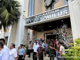 Jelang Perayaan Natal, Forkopimda Tinjau Dua Gereja di Pekanbaru