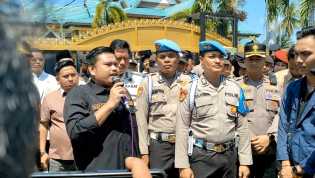 Ketua DPRD Bengkalis Temui Mahasiswa, Janji Tindaklanjuti Aspirasi Pasca Demo