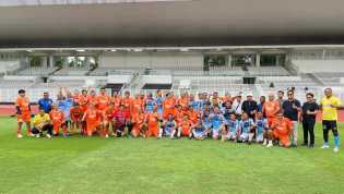 Omputaka Kampar Raih Runner Up Trofeo Sepak Bola di Stadion Madya Senayan