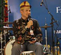 Jadi Narasumber Pekanbaru Fair Expo, Alek Kurniawan Beberkan Inovasi Dilahirkan Disketapang