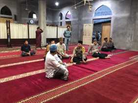 Polsek Dumai Kota Edukasi Pemilu Damai ke Warga, Ajak Cegah Hoax