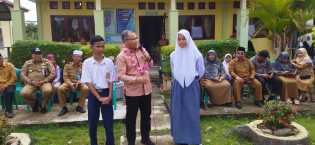 Disambut Meriah, Rektor Unilak  Dr Junaidi Ajak Siswa SMN 2 Koto Kampar Hulu Untuk Kuliah 