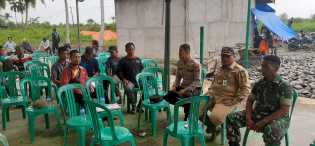 Kapolsek Tembilahan Hulu Gandeng Forkopimcam untuk Ciptakan Cooling System Pemilu Damai