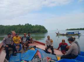 Cooling System, Polsek Rupat Utara Ajak Nelayan Sukseskan Pemilu Damai 2024