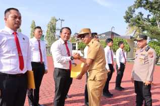 Ungkap 79,9 Kg Sabu, Personel Polres Rokan Hilir Dapat Penghargaan