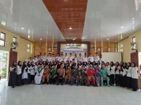 Sukseskan Pemilu, Polsek Pasir Penyu Silaturahmi dengan Forkopimcam