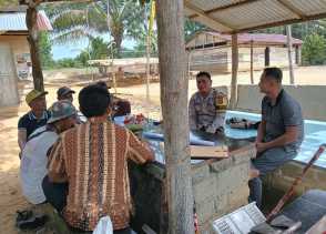 Pererat Hubungan Polisi dengan Warga, Polsek Rimba Melintang Gelar Jumat Curhat di Kepenghuluan Jumrah