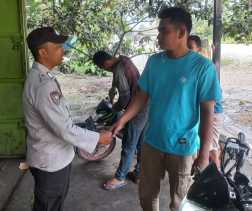 Bhabin Langgam: Bijaklah Meski Beda Pilihan Paslon Pilkada