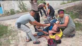 Dramatis! Dua Pengedar Sabu Dibekuk Polisi di Jalan Lingkar Pematang Reba Inhu