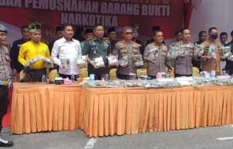 LAM Pekanbaru Puji Polresta Berhasil Ungkap 65 Kg Sabu